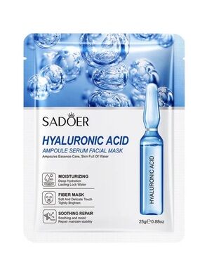 Hyaluronic Acid Ampoule Serum Facial Mask - ( 10 Packs)